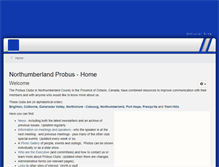 Tablet Screenshot of probusnorthumberland.com